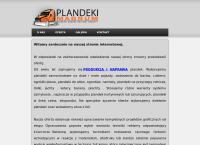 Strona internetowa z \"Magnum\" Plandeki, Namioty, Reklamy