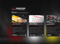 Strona internetowa z Sklep motocyklowy