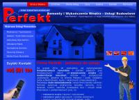 Strona internetowa z Usługi Remontowe - Perfekt