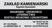 Zakład Kamieniarski Synowski