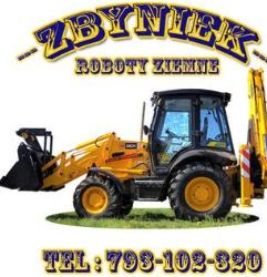 Koparka Konstancin Piaseczno Roboty Ziemne. Transport, Wywrotka -Zbigniew Nagraba-Tel.  793-102-320