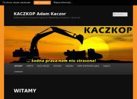 Strona internetowa z Kaczkop Adam Kaczor