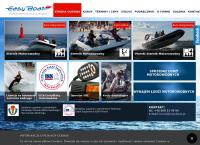 Strona internetowa z Easy Boat Centrum Sportów Motorowodnych