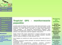 Strona internetowa z Tropiciel Gps