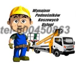 Zwyżka Podnośnik Koszowy 18m 20m 21m 25m 26m 30m 31m Wynajem Usługi tel. 600450863