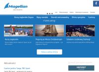 Strona internetowa z Szkoła żeglarstwa Magellan