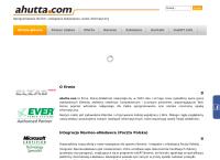 Strona internetowa z Ahutta.com Arkadiusz Hutta