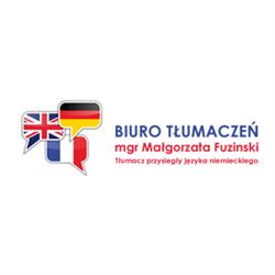 Fuzinski Małgorzata Tłumacz Przysięgły Języka Niemieckiego