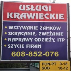 Gryska Iwona. Usługi Krawieckie