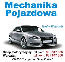 Wilczacki Teodor. Mechanika pojazdowa