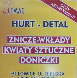 Temag S.C. Zakład Produkcyjno-Handlowo-Usługowy Hurtownia Jerzy Kasolik Grzegorz Wróbel