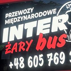 Przewóz osób Inter-Bus Żary, bus z adresu na adres, przewozy za granicę