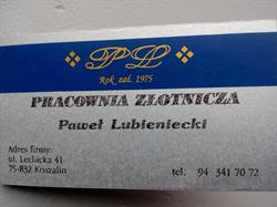 Pracownia Złotnicza Paweł Lubieniecki