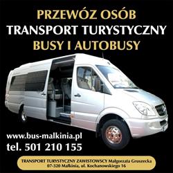 Transport Turystyczny Zawistowscy Małgorzata Gruszecka