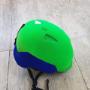 Flokowany kask narciarski