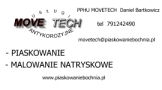 Piaskowanie Malowanie - Movetech