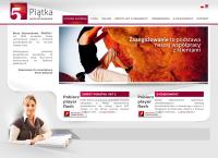 Strona internetowa z PIĄTKA (Partner OSCBR)