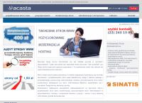 Acasta Sp. z o.o. Projektowanie i pozycjonowanie stron internetowych