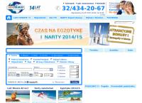 Strona internetowa z Biuro Pdoróży ADA TRAVEL