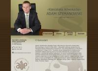Kancelaria Adwokacka Adam Szymanowski. Porady prawne, reprezentowanie przed sądami