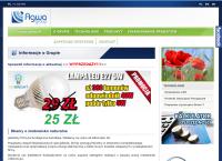 Strona internetowa z Agwa Sp. z o.o.