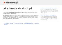 Strona internetowa z Akademia Atrakcji s.c.