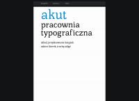 Akut Pracownia Typograficzna Adrian Partyka