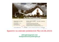 Aldragho. Stowarzyszenie Rozwoju Sportu i Rekreacji