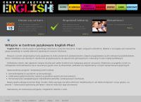 Centrum Językowe English Plus. Nauka języka angielskiego, angielski dla dzieci