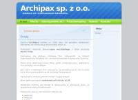 Archipax Sp. z o.o. Składnica akt i przechowywanie dokumentów