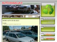 Strona internetowa z Autokasacja II Jarosław Kozłowski