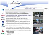 Strona internetowa z Auto-Tap S.C. Przedsiębiorstwo Wielobranżowe