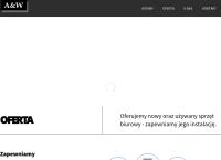 Strona internetowa z A & W S.C. A. Grzybowski W. Florczyk
