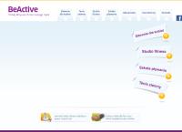 Strona internetowa z BeActive&healthy