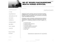 Strona internetowa z Biuro Rachunkowe Be-St. Beata Hirsz-Strycel