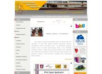 Strona internetowa z Wadowicka Biblioteka Publiczna