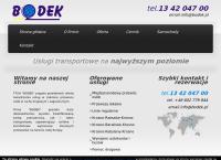Bodek Firma Transportowo-Usługowo-Handlowa Bogdan Wilusz
