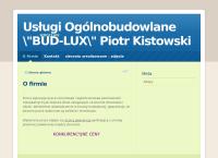 Usługi ogólnobudowlane Bud-Lux Piotr Kistowski