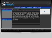Strona internetowa z Car Perfect