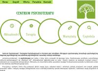 Strona internetowa z Centrum Psychoterapii