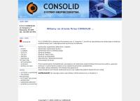 Strona internetowa z CONSOLID S.C.