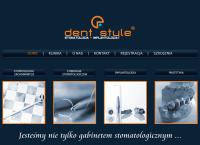 Strona internetowa z Dent Style STOMATOLOGIA-IMPLANTOLOGIA S.C. Marta i Piotr Jędrzejewscy