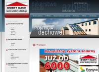 Strona internetowa z Hurtownia Pokryć Dachowych Dobry Dach Marek Pestka i Wspólnicy Sp. J.