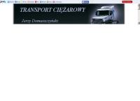 Domaszczyński Jerzy. Transport Ciężarowy
