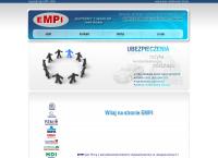 Strona internetowa z Usługi Ubezpieczeniowe  Empi  Marlena Piaskowska