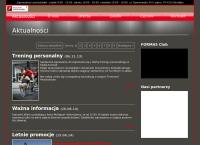 Strona internetowa z Forma5Club