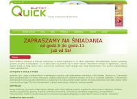 Strona internetowa z Gastro Idea s.c. Quick Buffet