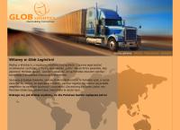Strona internetowa z Glob Logistics