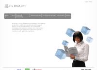 Strona internetowa z HK Finance & Accounting Sp. z o.o.