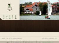 Strona internetowa z Anek. Hotel